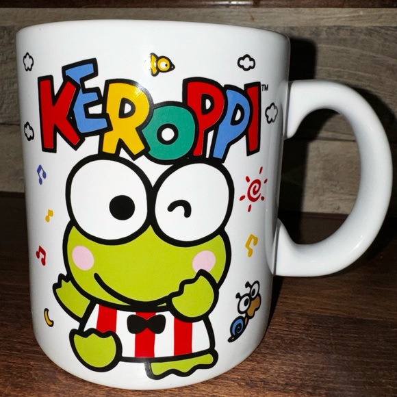 Keroppi Super Cute Mug 20oz - NEW - Picture 8 of 13